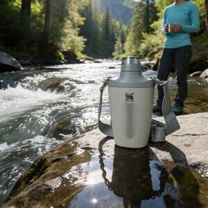 Stanley 1913 23 fl oz. Cross Bottle in the Mist Quartz Insulated Stainless Steel